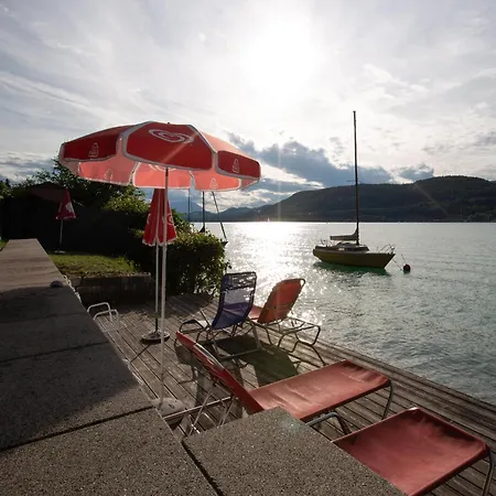 With Terrace Near Woerthersee Daire Schiefling am See